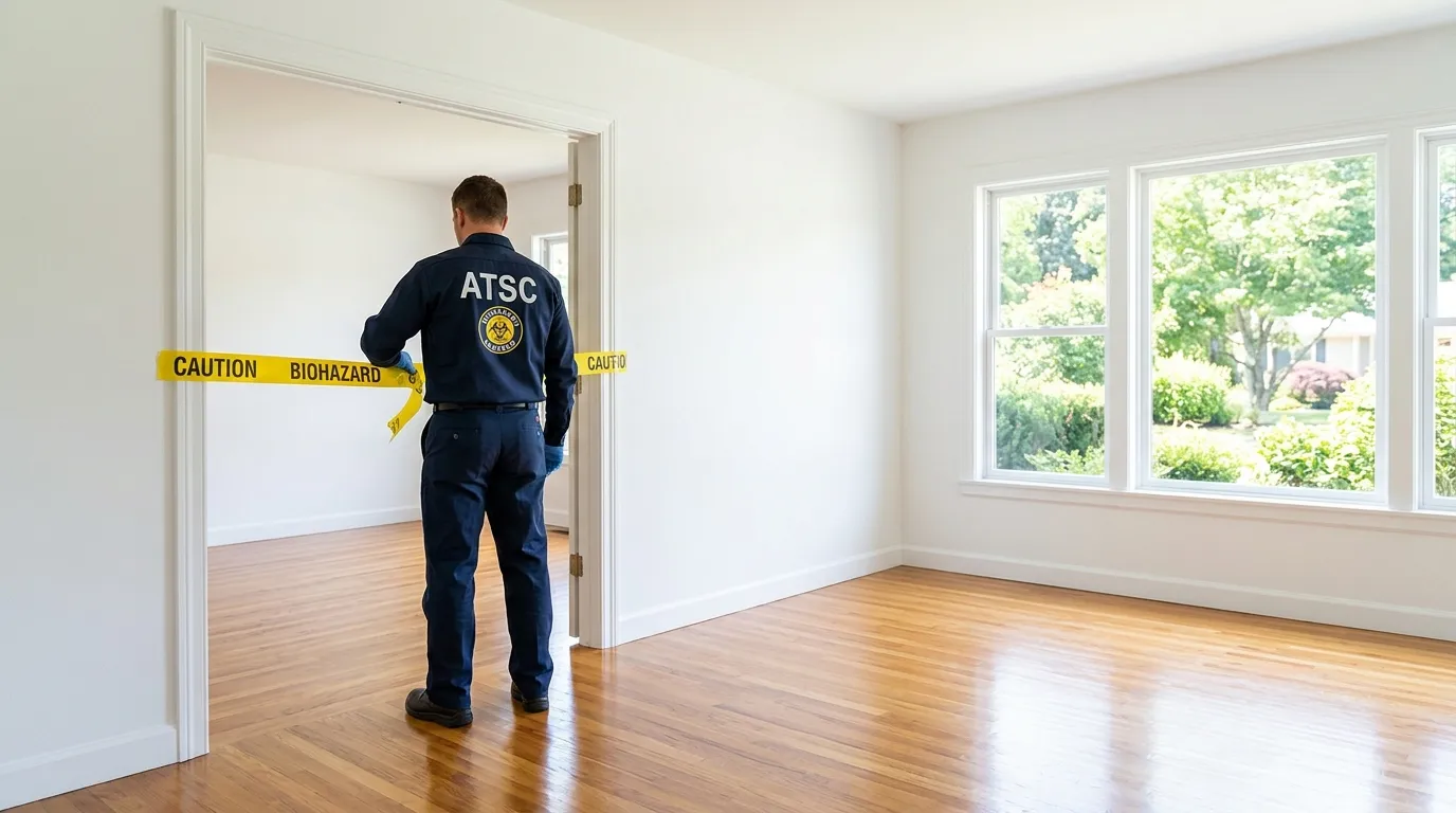 Certified biohazard cleanup crew performing Crime Scene Cleanup in Glenn Heights