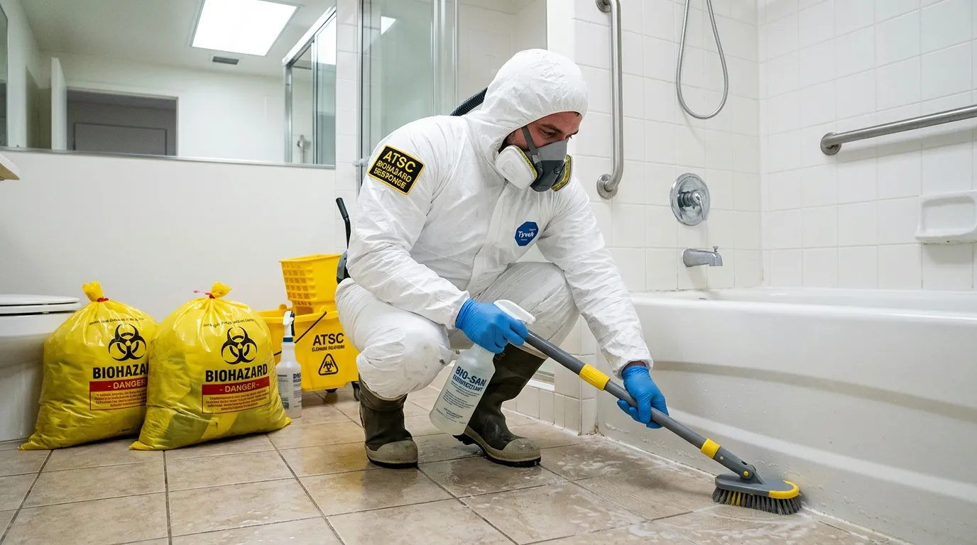 Decontamination equipment deployed for Blood Cleanup in Glenn Heights